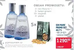 Makro GIN MARE PROMO SET 42,7 % nabídka