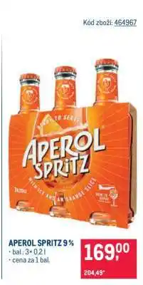 Makro APEROL SPRITZ 9 % nabídka