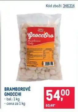 Makro BRAMBOROVÉ GNOCCHI nabídka