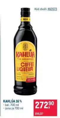 Makro Kahlúa 16 % nabídka