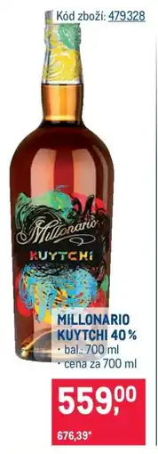 Makro MILLONARIO KUYTCHI 40% nabídka