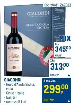 Makro Giacondi nabídka
