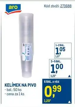 Makro Kelímek na pivo nabídka