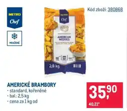 Makro Americké brambory nabídka