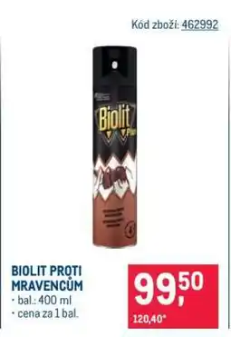 Makro BIOLIT PROTI MRAVENCŮM nabídka
