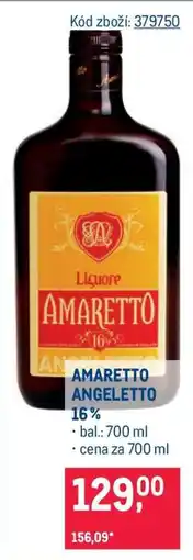 Makro AMARETTO ANGELETTO 16 % nabídka