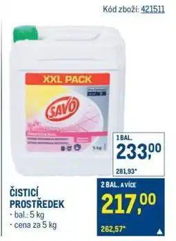 Makro Čisticí prostředek nabídka