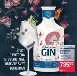 Makro Bohemian Gin 45 % nabídka