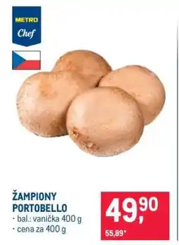 Makro Žampiony Portobello nabídka