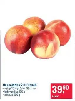 Makro Nektarinky žlutomasé nabídka