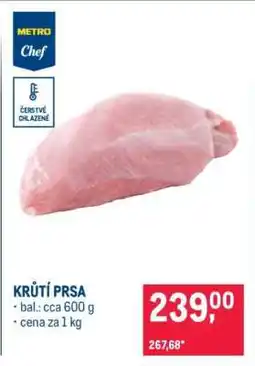Makro Krůtí prsa nabídka