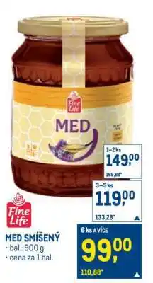 Makro Med smíšený nabídka