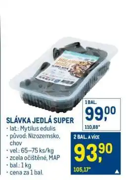 Makro Slávka jedlá Super nabídka