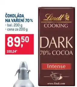 Makro ČOKOLÁDA NA VAŘENÍ 70 % nabídka