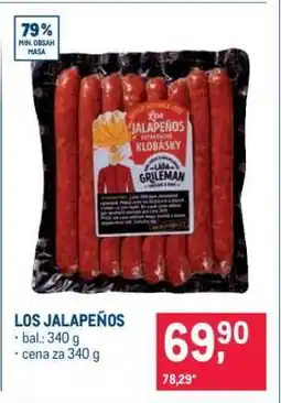 Makro Los jalapeňos nabídka