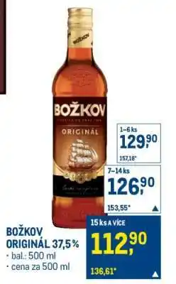 Makro Božkov Originál 37,5 % nabídka