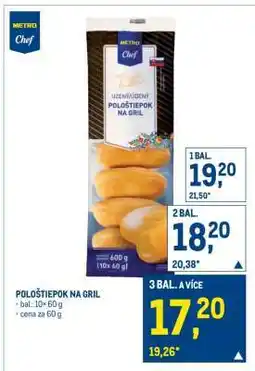 Makro Pološtiepok na gril nabídka