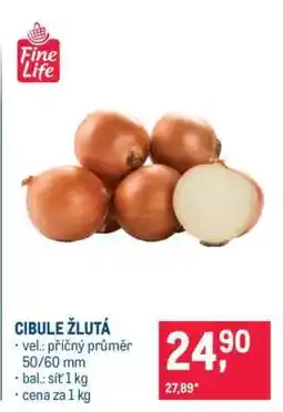 Makro Cibule žlutá nabídka