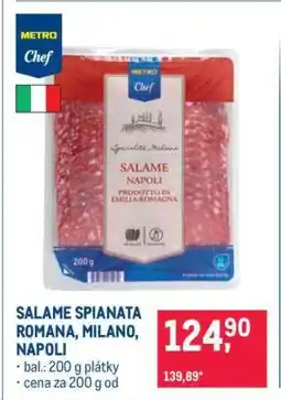 Makro SALAME SPIANATA ROMANA, MILANO, NAPOLI nabídka