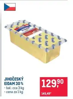 Makro Jihočeský eidam 30 % nabídka