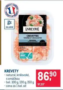Makro Krevety nabídka