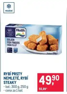 Makro RYBÍ PRSTY NEMLETÉ, RYBÍ STEAKY nabídka
