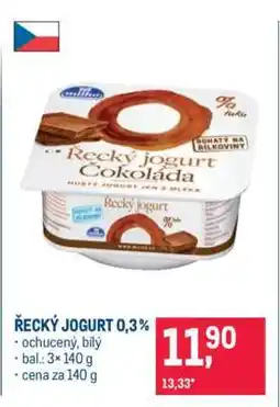 Makro Řecký jogurt 0,3 % nabídka