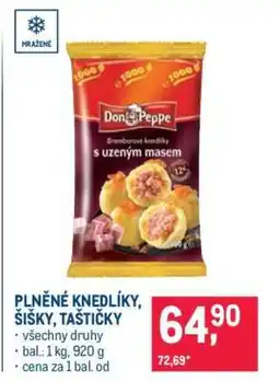 Makro Plněné knedlíky, šišky, taštičky nabídka