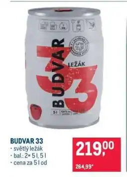 Makro Budvar 33 nabídka