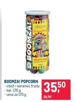 Makro BOOMZA! POPCORN nabídka