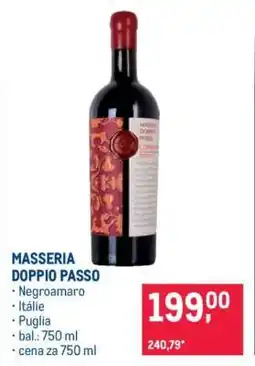Makro MASSERIA DOPPIO PASSO nabídka