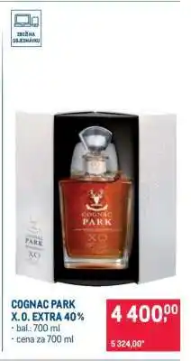 Makro COGNAC PARK X.O. EXTRA 40% nabídka
