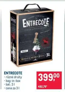 Makro Entrecôte nabídka