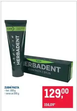 Makro Zubní pasta nabídka