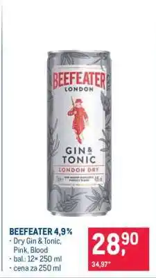 Makro BEEFEATER 4,9% nabídka