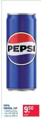 Makro Pepsi, Mirinda, 7Up nabídka