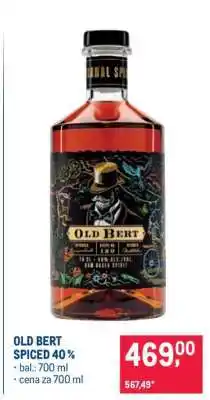 Makro Old Bert Spiced 40 % nabídka