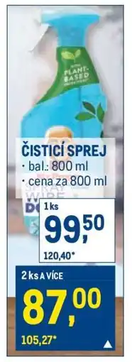 Makro Čisticí sprej nabídka