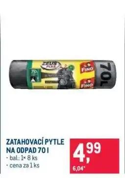 Makro ZATAHOVACÍ PYTLE NA ODPAD 70 l nabídka