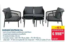 Makro ZAHRADNÍ SOUPRAVA 5 ks nabídka
