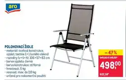 Makro Polohovací židle nabídka