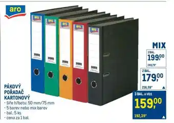 Makro PÁKOVÝ POŘADAČ KARTONOVÝ nabídka