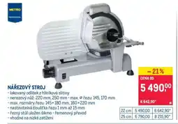 Makro Nářezový stroj nabídka
