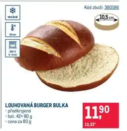 Makro LOUHOVANÁ BURGER BULKA nabídka