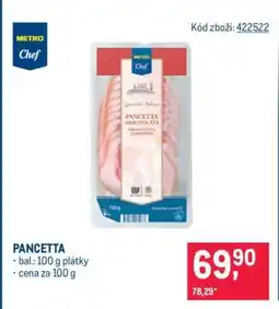 Makro Pancetta nabídka