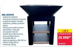 Makro GRIL DENVER nabídka