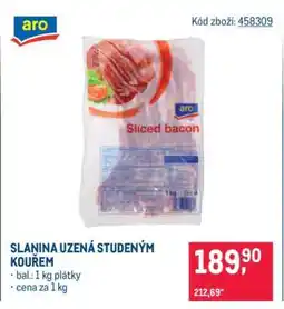 Makro SLANINA UZENÁ STUDENÝM KOUŘEM nabídka