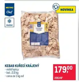 Makro KEBAB KUŘECÍ KRÁJENÝ nabídka