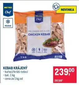 Makro KEBAB KRÁJENÝ nabídka