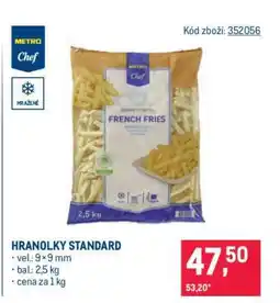 Makro HRANOLKY STANDARD nabídka